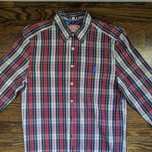 Thomas Pink Plaid Shirt